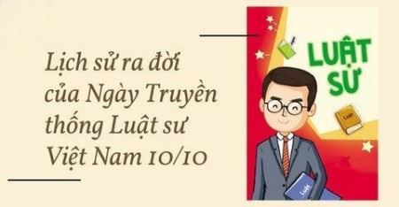 Lịch sử ra đời Ngày Truyền thống Luật sư Việt Nam 10/10