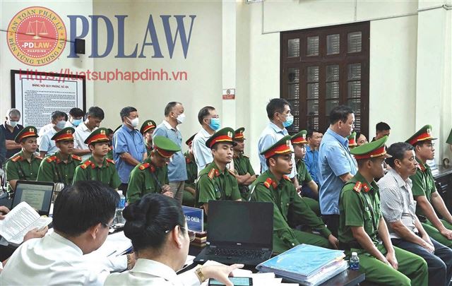 Toà tuyên án Cựu bí thư Lào Cai Nguyễn Văn Vịnh và 16 bị cáo